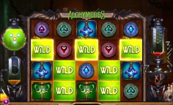Характеристики игрового автомата Alchymedes